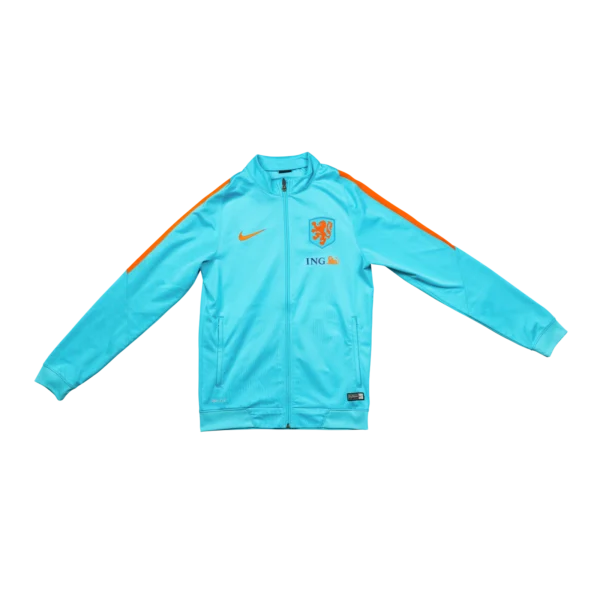 Niederlande Nike Trainingsjacke Türkis
