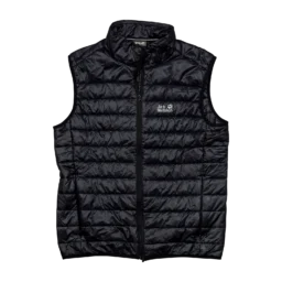 Jack Wolfskin Daunenweste Schwarz