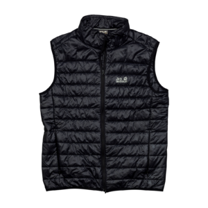Jack Wolfskin Daunenweste Schwarz