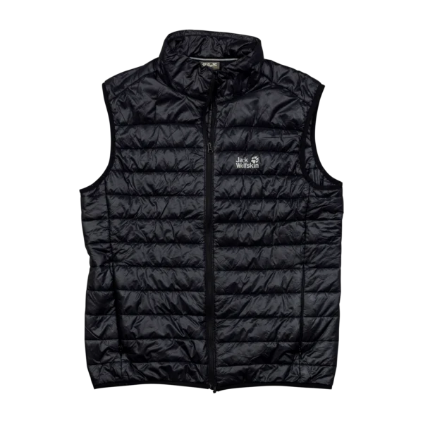 Jack Wolfskin Daunenweste Schwarz