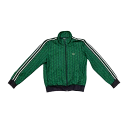 477A8690 Lacoste Monogram Track Jacket Grün