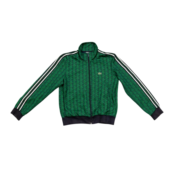 Lacoste Monogram Track Jacket Grün
