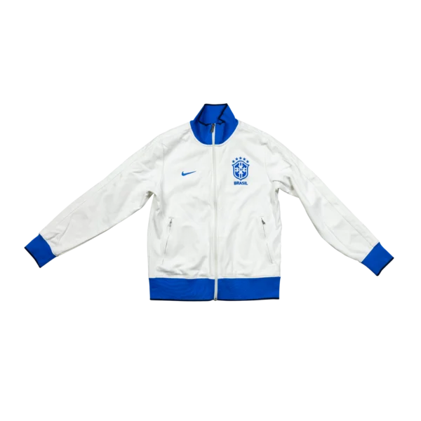 Brasilien Nike Track Jacket Weiß/Blau