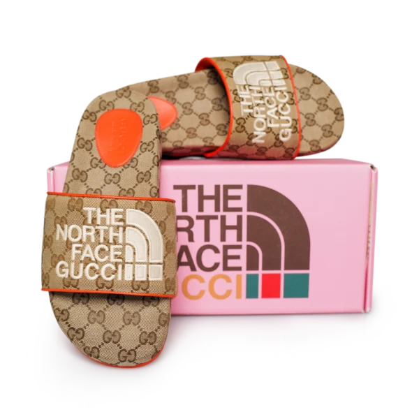 DO01061289 The North Face x Gucci Monogram Slides