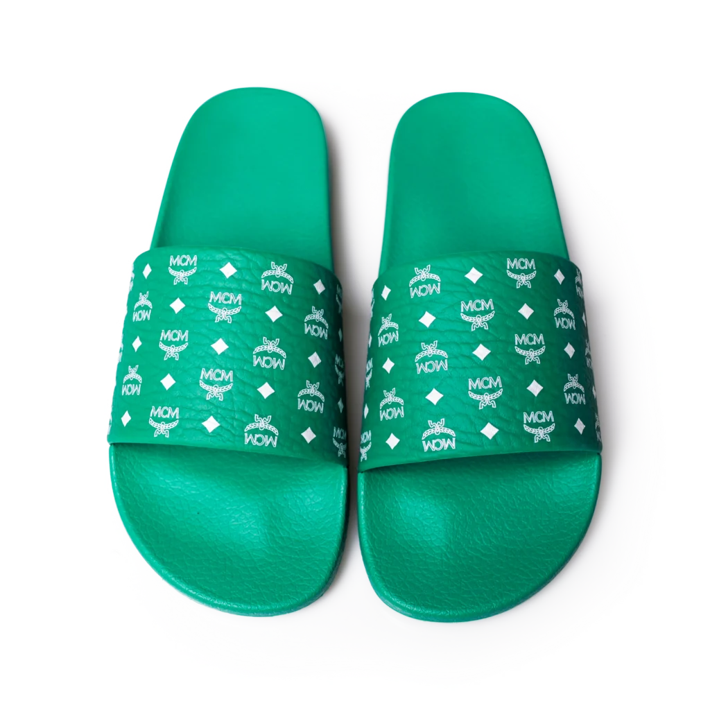 MCM Visetos Logo Slides Grün