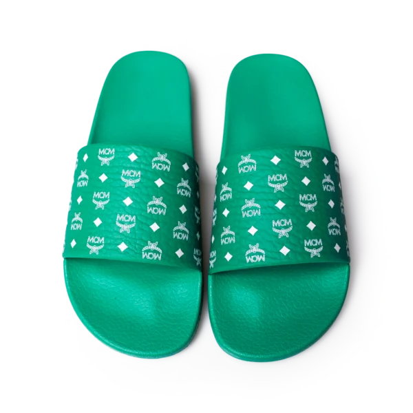 MCM Visetos Logo Slides Grün