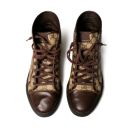 Gucci GG Supreme High-Top Sneaker Braun