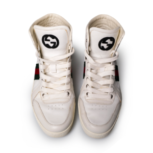 Gucci Vintage High-Top Sneaker Weiß