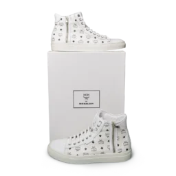 MCM x Michalsky Visetos High-Top Sneaker Weiß