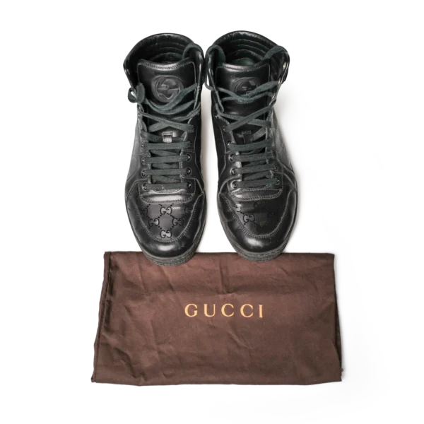 Gucci GG High-Top Sneaker Schwarz