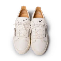 DO01061371 Giuseppe Zanotti Signature Low-Top Sneaker Weiß/Rot