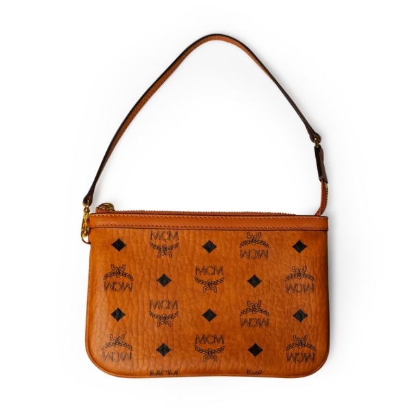 MCM Visetos Pochette Cognac klein