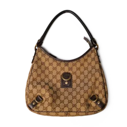 Gucci GG Canvas D-Ring Hobo Bag