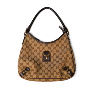 Gucci GG Canvas D-Ring Hobo Bag