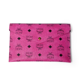 DO01061409 MCM Visetos Envelope Clutch Pink