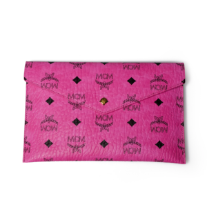 DO01061409 MCM Visetos Envelope Clutch Pink