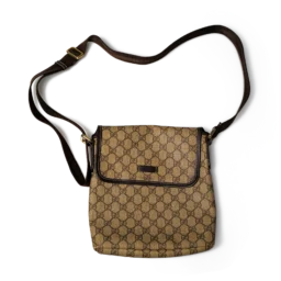 DO01061413 Gucci GG Canvas Messenger Bag