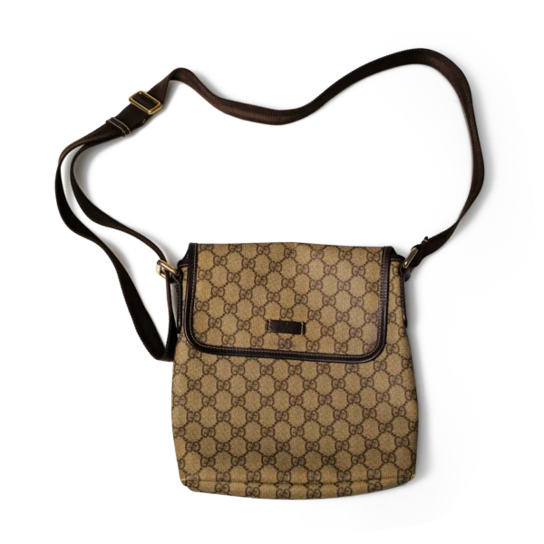 Gucci GG Canvas Messenger Bag