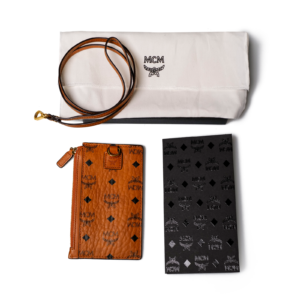 MCM Kartenetui Cognac
