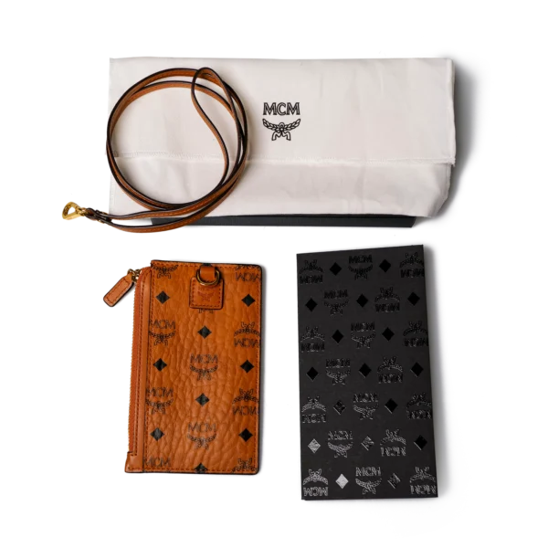 MCM Kartenetui Cognac
