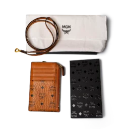 MCM Kartenetui Cognac