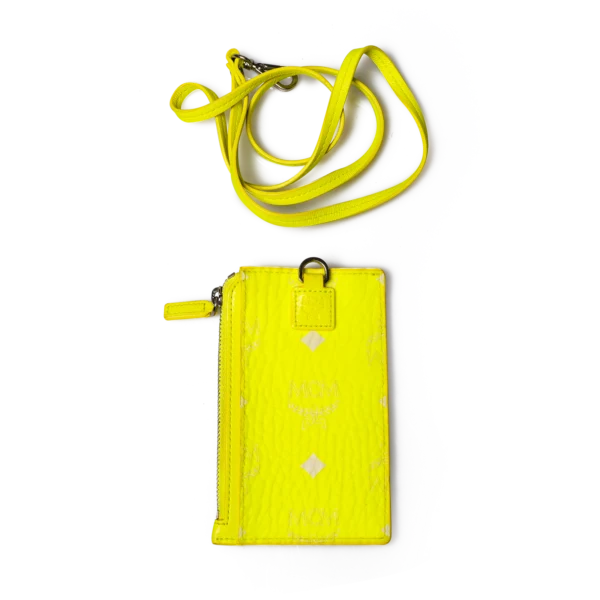 MCM x XOUXOU Neon Visetos Cardholder