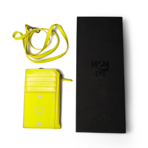 MCM x XOUXOU Neon Visetos Cardholder