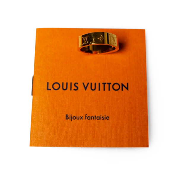 Louis Vuitton LV Iconic Ring Goldtone