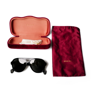 DO01061451 Gucci Aviator Sonnenbrille Schwarz