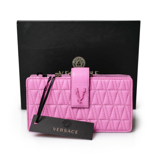 Versace Vanitas Micro Crossbody Pink