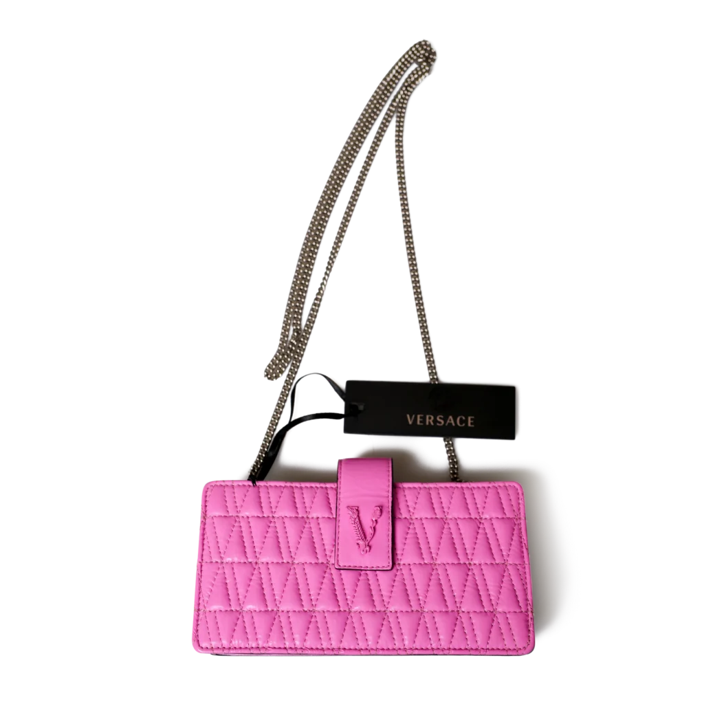 Versace Vanitas Micro Crossbody Pink