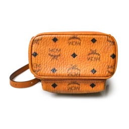 DO01061497 MCM Stark Mini Visetos Backpack Cognac