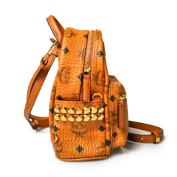 DO01061498 MCM Stark Mini Visetos Backpack Cognac