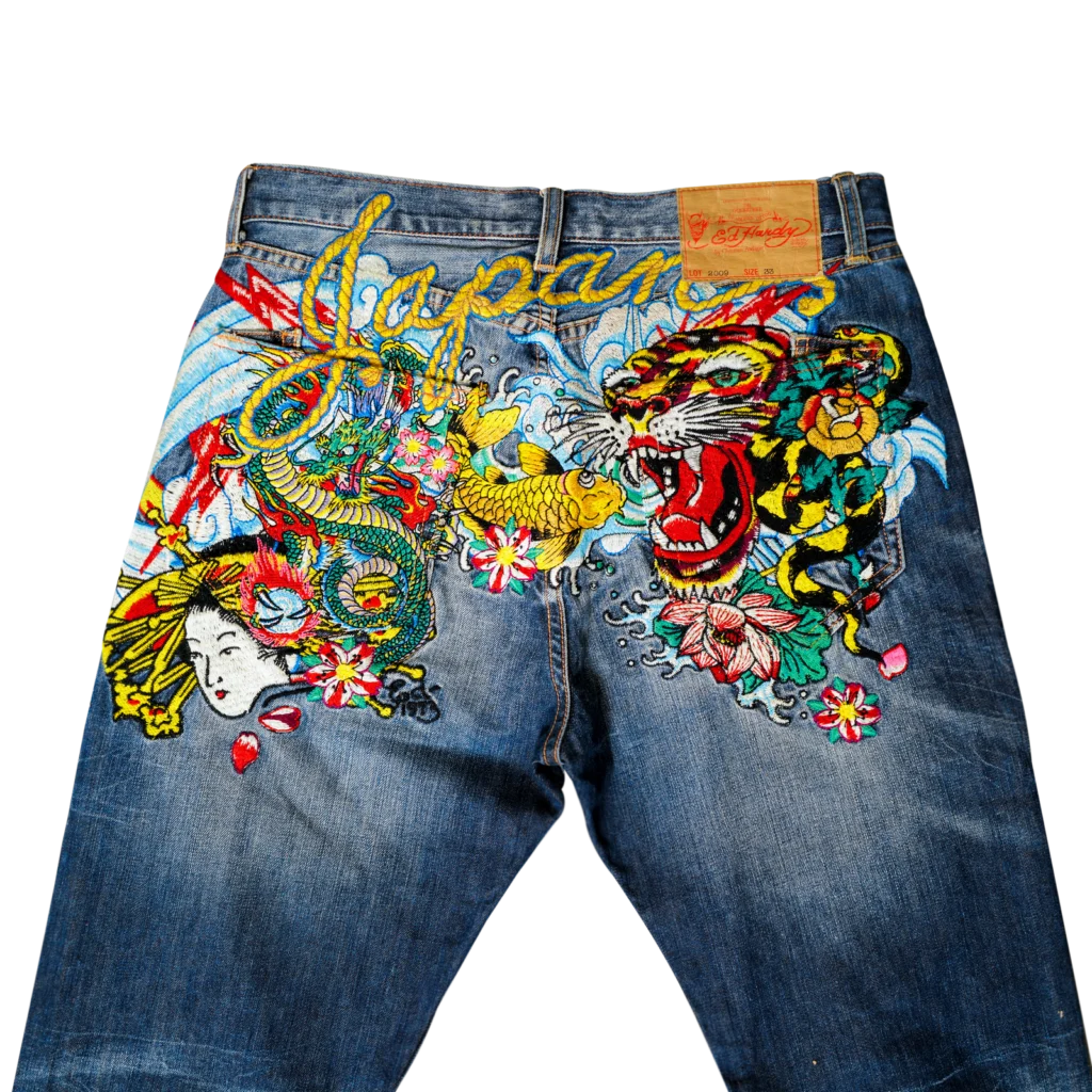 Ed Hardy Japan Tattoo Jeans