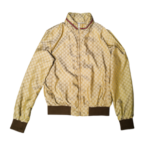 DO01061526 Gucci GG Monogram Track Jacket Beige