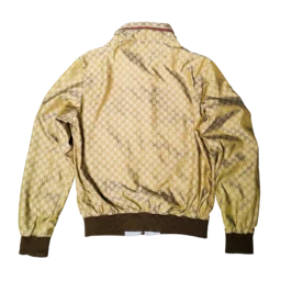 DO01061528 Gucci GG Monogram Track Jacket Beige