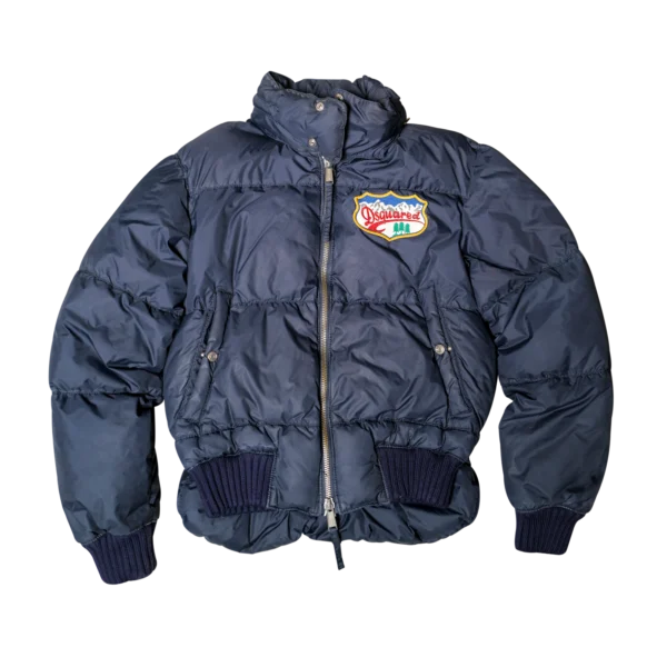 Dsquared2 Mountain Patch Daunenjacke Navy