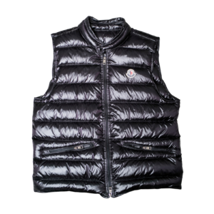 Moncler Daunenweste Schwarz