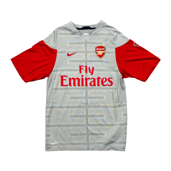 Arsenal Trainingsshirt 2010/11 Grau-Rot