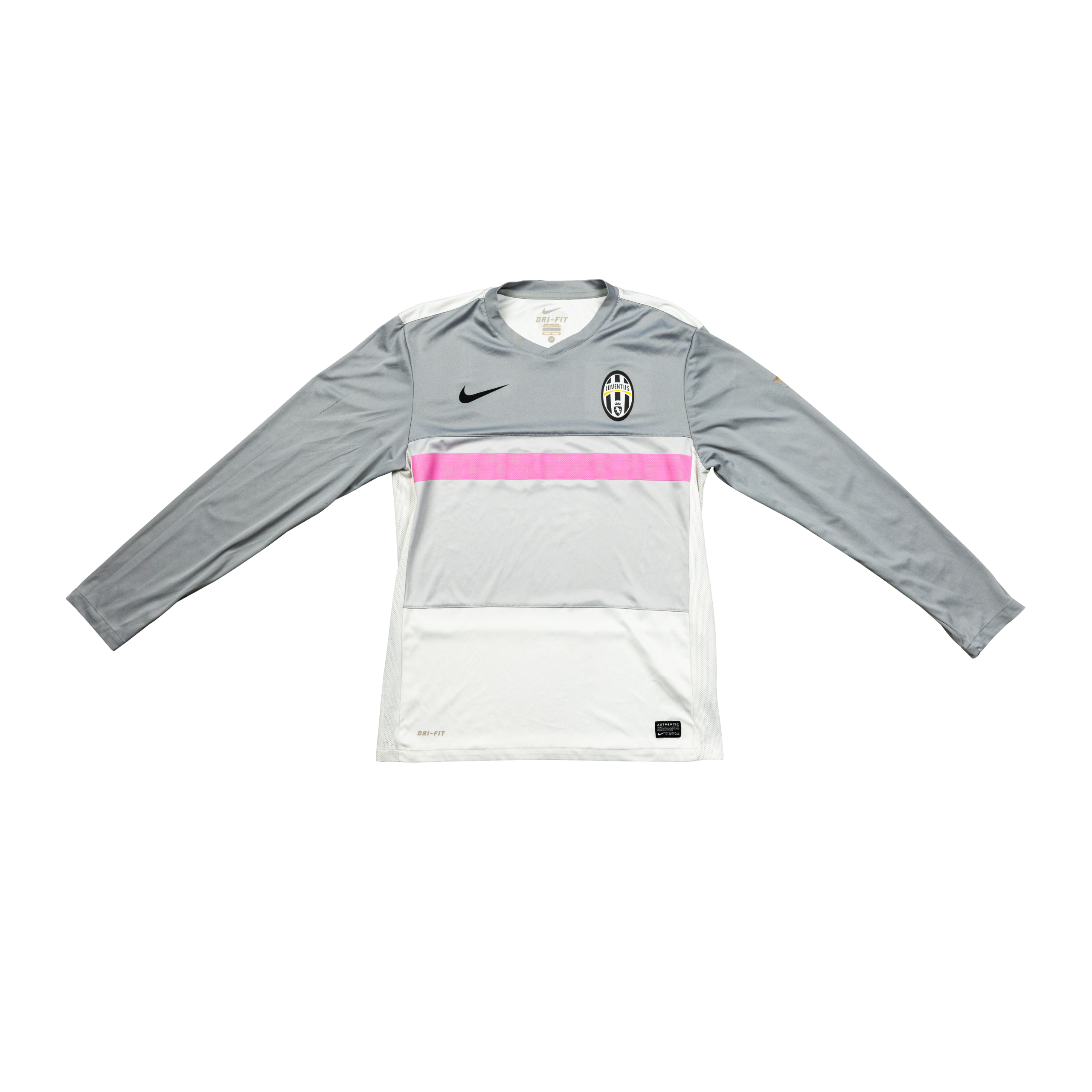 477A8451 Juventus Trainingssweater 2014/15 Grau-Weiß