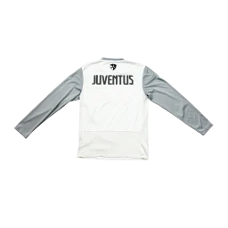 Juventus Trainingssweater 2014/15 Grau-Weiß