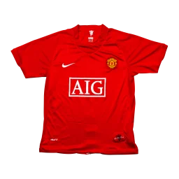 Manchester United Heimtrikot 2007/08 AIG