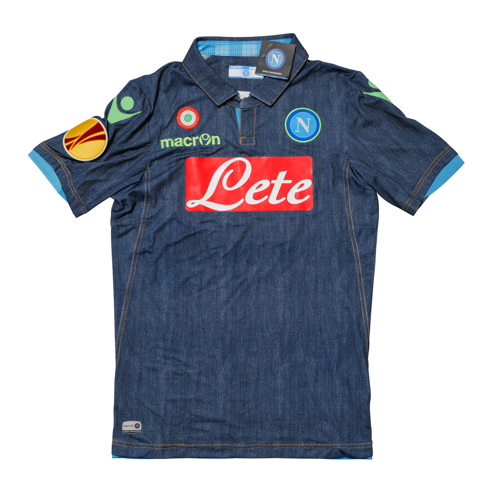 SSC Napoli Denim Trikot 2014/15 Europa League
