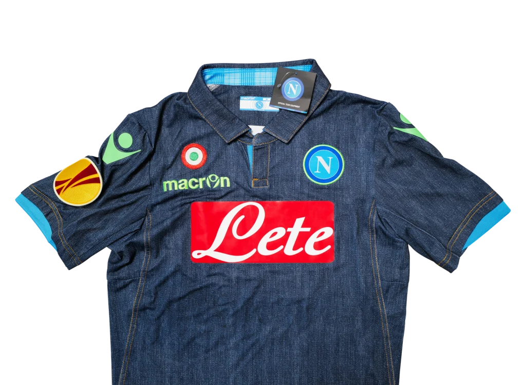 SSC Napoli Denim Trikot 2014/15 Europa League