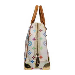 Louis Vuitton Multicolore Trouville Handbag White