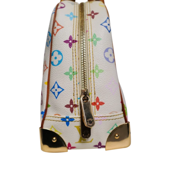 Louis Vuitton Multicolore Trouville Handbag White