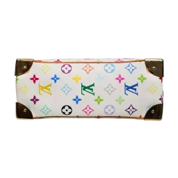 Louis Vuitton Multicolore Trouville Handbag White