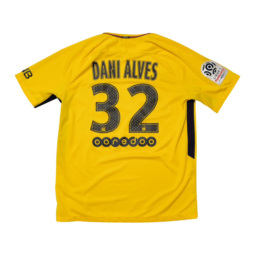 Paris Saint-Germain Auswärtstrikot 2017/18 Dani Alves #32