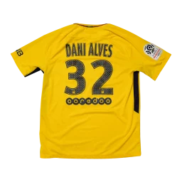 Paris Saint-Germain Auswärtstrikot 2017/18 Dani Alves #32
