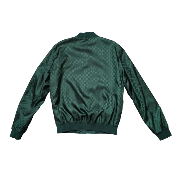 Gucci GG Monogram Track Jacket Grün